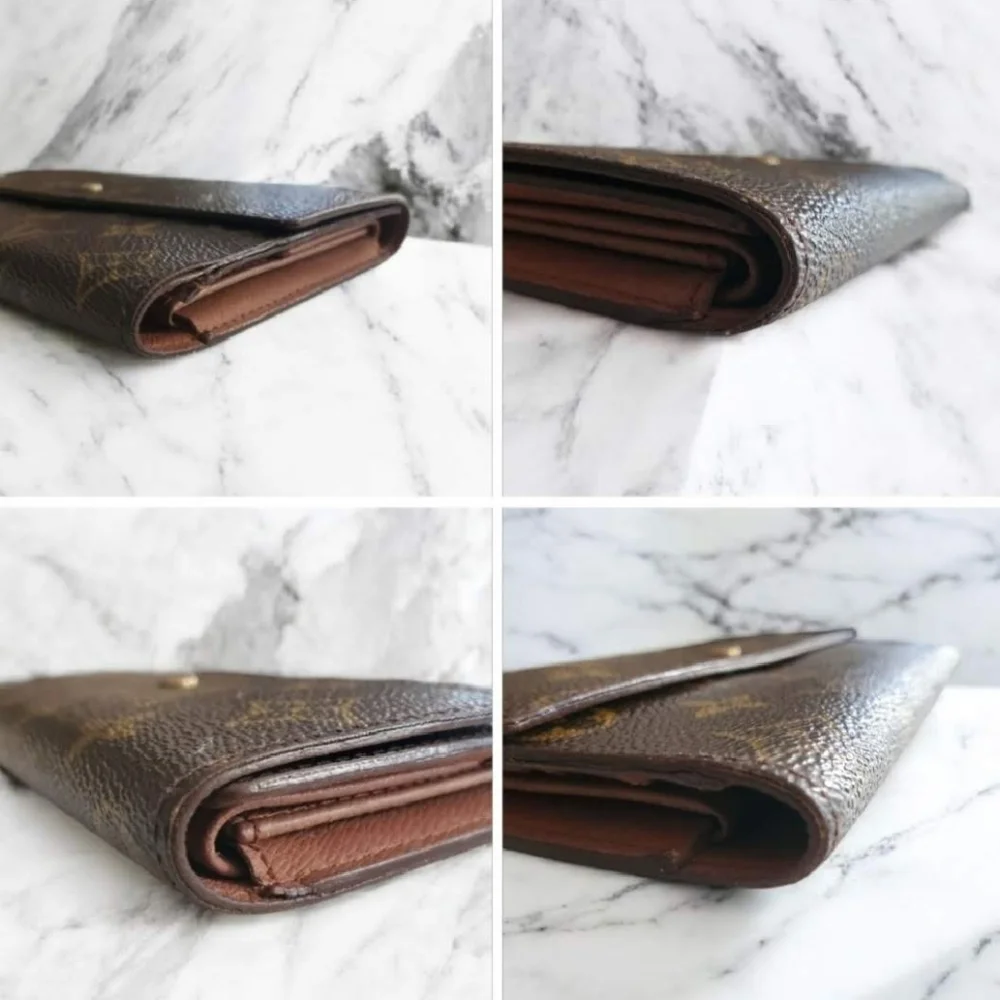 Louis Vuitton Porte Tresor Vintage International Monogram Wallet Bundle